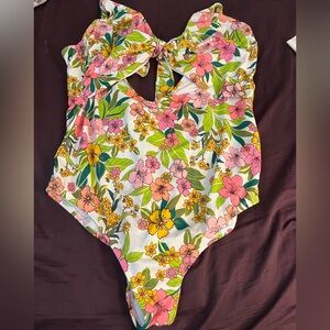 Floral Bathing Suit